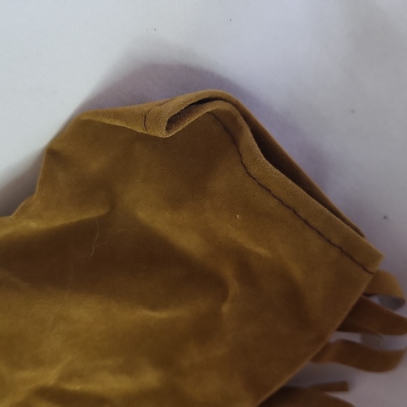 Snoopy Vintage Suede Native Jacket with fringe fits 18" Syndicate Plush - Picture 8 of 9